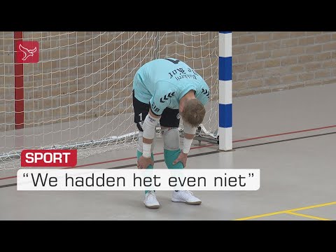 Zaalvoetballers ZVV Urk lijden eerste seizoensnederlaag | Omroep Flevoland