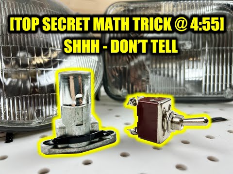 EASILY Swap a Floor Dimmer Switch To A Toggle High Beam Headlight Switch!
