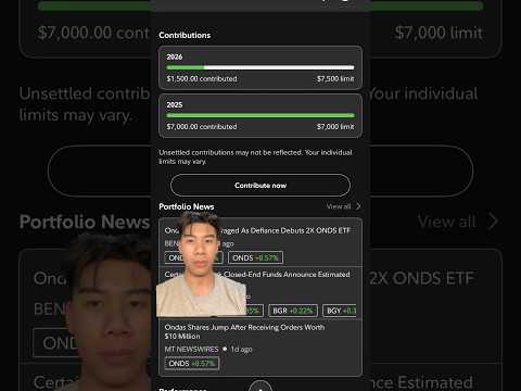 Roth IRA ‘26 #rothira #investing #compoundinterest #contribute #stocks #invest #growth #longterm