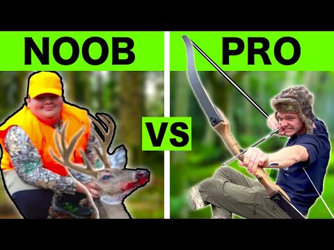 NOOB vs PRO Deer Hunting Challenge!