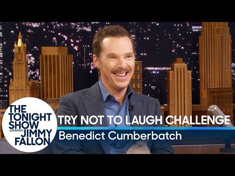 Try Not to Laugh Challenge with Benedict Cumberbatch