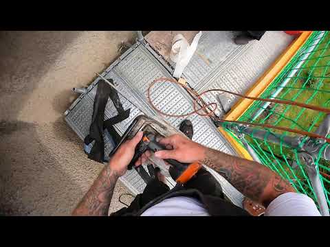 Dachrinne in Zink montieren - Teil 1 - 6tlg. Rinne - Dachdecker Bad Lausick