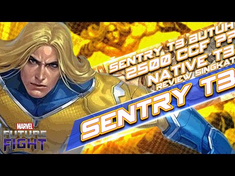 Sentry Butuh 2500 CCF Layak ? Review Sentry T3 Di Mode PVP/PVE - Marvel Future Fight Indonesia 🇮🇩