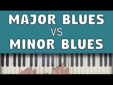 Major vs Minor Blues Scale