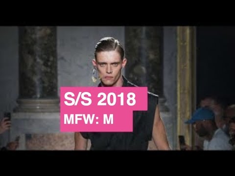 Les Hommes Spring / Summer 2018 Men's Runway Show | Global Fashion News
