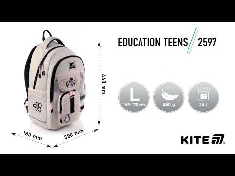 Рюкзак Kite RM25-2597L Education Teens 2597L Rick & Morty