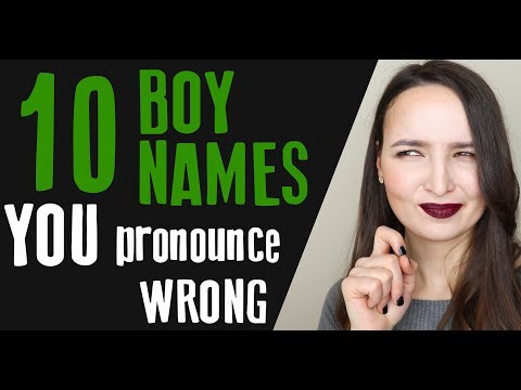 #23 10 boy names YOU pronounce INCORRECTLY | Russian for beginners