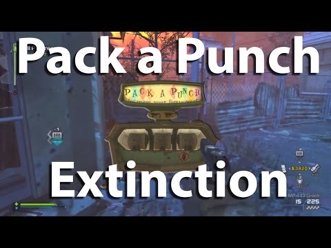 Zombie Pack a Punch In 'Extinction Mode' Comparison (Call Of Duty Ghosts)