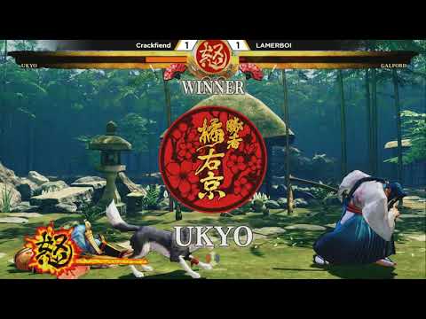 NCFC4 Finale - SamSho Winners Semis Crackfiend (Ukyo) vs LAMERBOI (Galford)