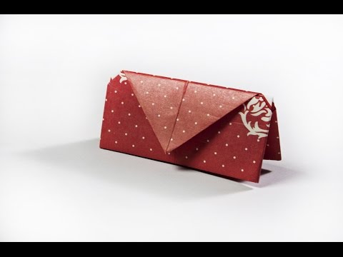 How to make a paper wallet | Origami wallet | Easy origami Video
