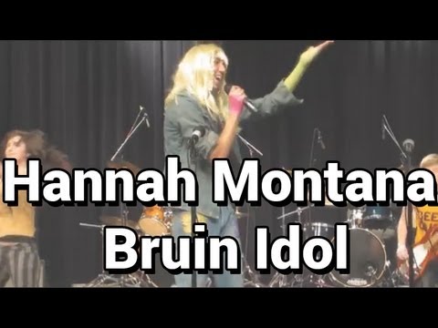 Hannah Montana sings The Best of Both Worlds at Bruin Idol 2013!!!