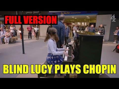 , title : 'FULL VERSION: Blind girl, Lucy, with neurodiversity stuns crowd with Chopin piano performance!'