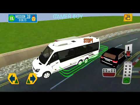 Multi Floor Garage Driver Game (Mini bus) - Best Android Gameplay