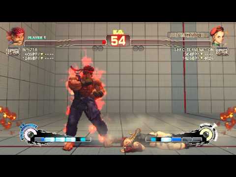 Ultra Street Fighter IV battle: Evil Ryu vs Cammy