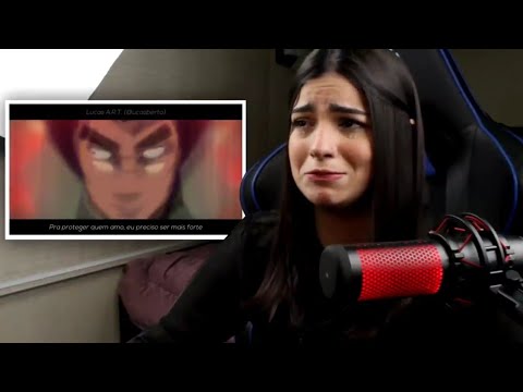 RBIANA REAGINDO AO RAP DO MAITO GAI! 