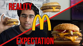 REALITY of MCDONALDS | Quarter Pounder Food Review | Burger Boys