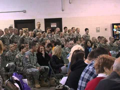 Missouri National Guard 35th Infantry Division soldiers deploy to Kosovo - news report by KQTV 2