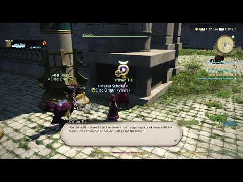 [FINAL FANTASY XIV Stormblood] DoM Job Quest: Nightkin Pt. 2 [Lv 65 RDM]