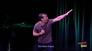 American Sign Language Performance of Rent&#39;s One Song Glory