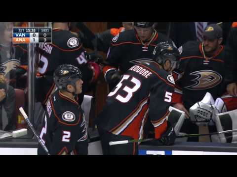 Oct.23/2016   Vancouver Canucks - Anaheim Ducks