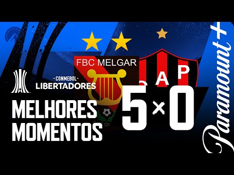 MELGAR 5 x 0 PATRONATO - MELHORES MOMENTOS | CONMEBOL LIBERTADORES 2023