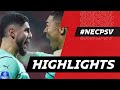 INSANE assist MAXI ROMERO saves three points ? | HIGHLIGHTS NEC - PSV