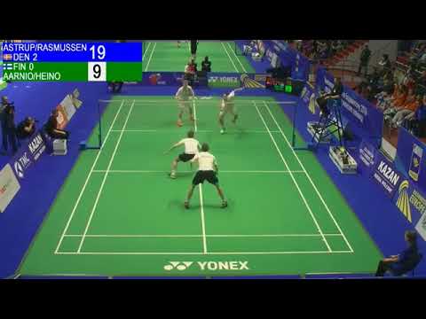 2016 European Team Championships A. RASSMUSSEN Kim ASTRUP SORENSEN vs HEINO/ H AARNIO