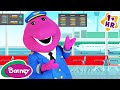 Flying In An Airplane Adventures For Kids Barney Nursery Rhymes And Kids Songs