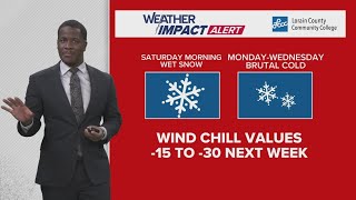 Weather Impact Alert: Brutal cold, more snow on the way