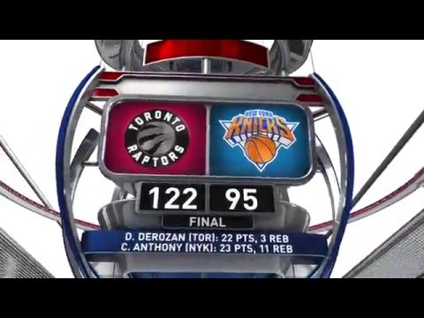 Toronto Raptors vs New York Knicks - February 22, 2016
