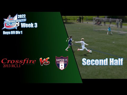 Crossfire Premier: B13 RCL 1 vs Eastside B13 Red - Second Half