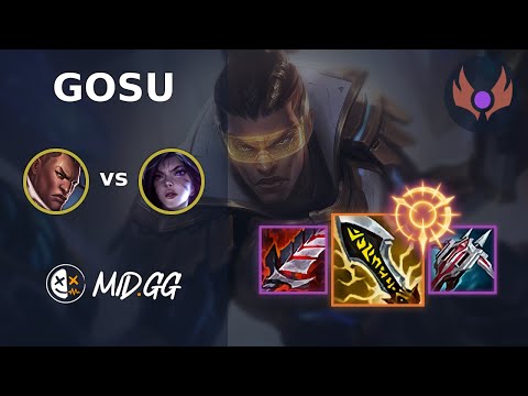 MID.GG: [ Gosu ] Lucian BOT vs Kai'Sa | NA MASTER | LOL Season 2025