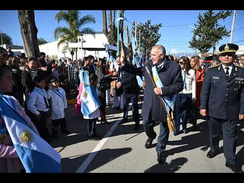 Osvaldo Jaldo | Actos oficiales por el Día de la Bandera en Trancas