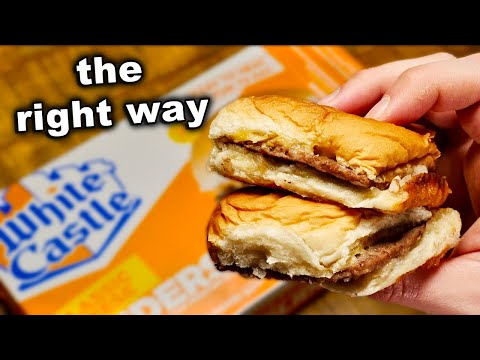 How To Cook: Frozen White Castle Burgers | the best way