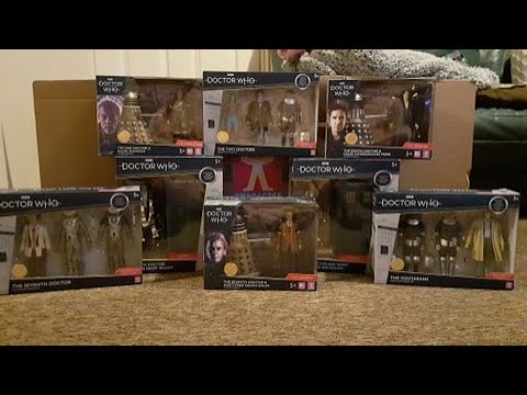Doctor Who 2019 B&M Exclusives UNBOXING