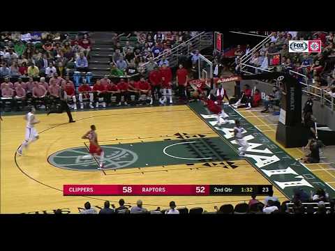 Raptors Highlights: Wright Steal and Slam - October 1, 2017