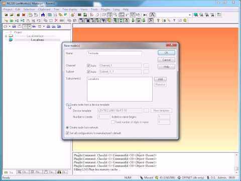 LOYTEC L-INX Configurator - How to import network variables by using CSV file import [B005]