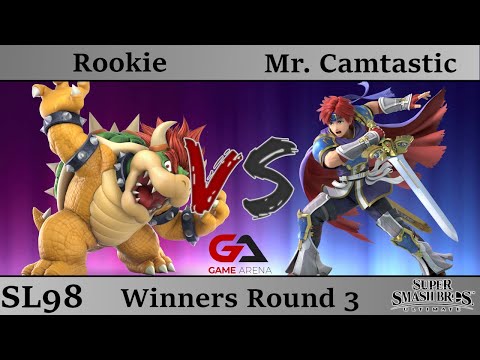 SmashLAN'd 98 - Winners Round 3: Rookie (Bowser) vs Mr. Camtastic (Roy)
