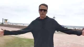 Tony Hawk Skateboards San Diego Boardwalk for his Penny Skateboard Collaboration