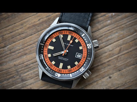 THE BEST AFFORDABLE COMPRESSOR DIVE WATCH? - The Dan Henry 1970 Review