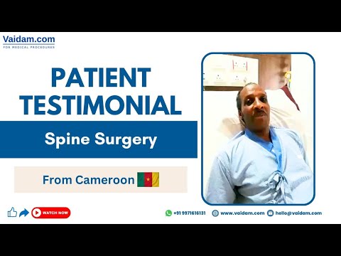 From Cameroon to India: Ali’s Inspiring Spine Surgery Success Story