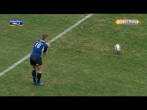 Ian Madigan Penalty opens the scoring - Munster v Leinster 13 Apr 2013
