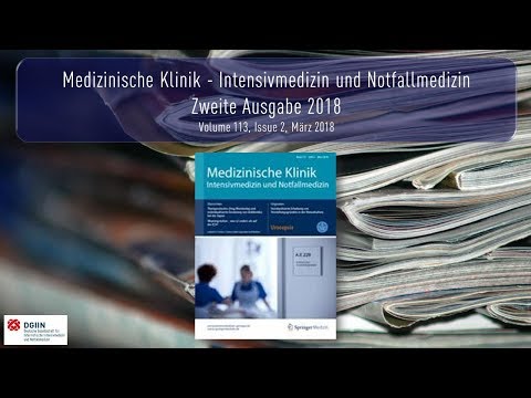 Heft 2 2018 Medizinische Klinik Intensivmedizin und Notfallmedizin