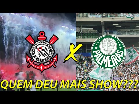 Qual torcida deu mais show? A do Corinthians ou do Palmeiras?deixe suas respostas
