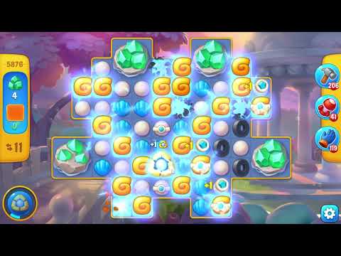 Fishdom 5876 Level - 19 moves - NO BooSTERS