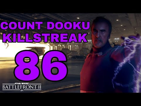 Star Wars Battlefront II COUNT DOOKU KILLSTREAK ON REPUBLIC CRUISER
