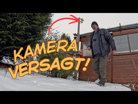 Wer war bei uns im Garten? Überwachungskamera hat versagt
