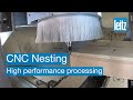 CNC Nesting processing - high productivity and quality with Leitz tools #cnc #woodworking #tools