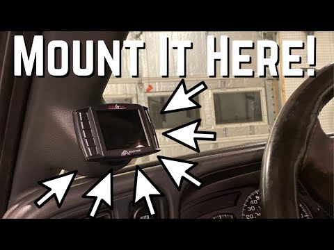 Bully Dog Tuner A Pillar Mount