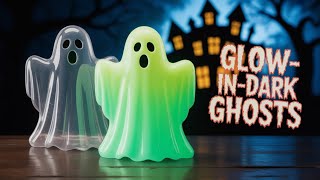 #413|How I Made a Glowing Ghost for Halloween!